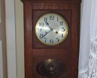 Antique Gustav Becker Wall Clock