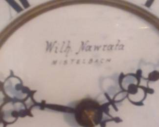 Wilh. Nawrata Mistelbach Wall Clock