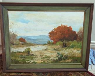 Landscape Oil Painting by G. Harvey