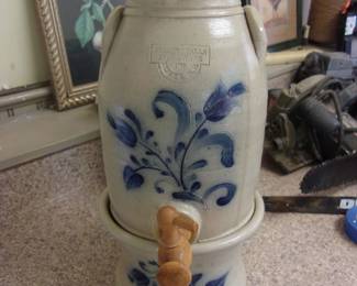 Stacking Water Jug w/Wooden Spout, Lid