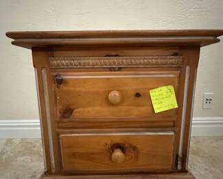 Nightstand $25. 24-1/2"x18-1/2x31" deep