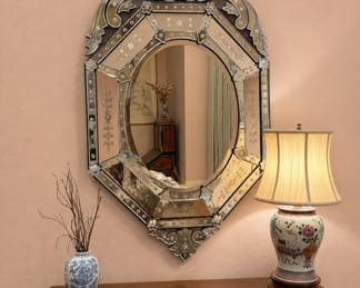 Venetian style mirror