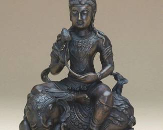  GUAN YIN ON ELEPHANT