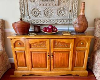 Item #10 - Sideboard Buffet w/Tile Top (54x31.5x17) $80