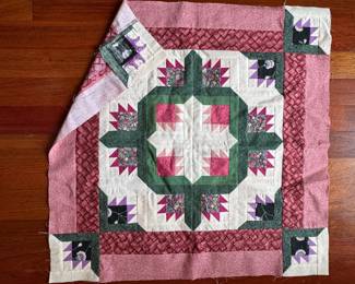 Small, machine pieced