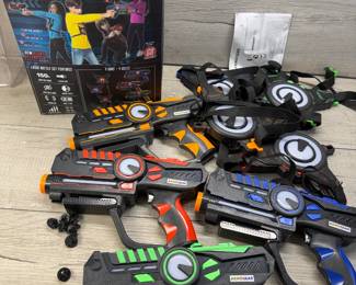 LASER BATTLE INFRA RED LASER TAG GAMING SET