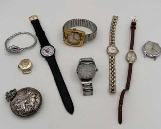 VINTAGE WATCHES POCKET WATCH TIME PIECES