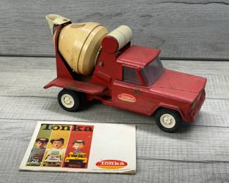 VINTAGE TONKA METAL CEMENT MIXER TRUCK