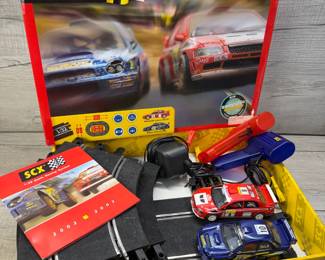 VINTAGE TECNITOYS SCX JUNIOR CUP SLOT CAR SET