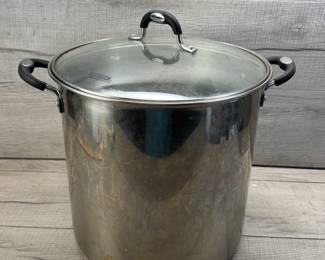 TRAMONTINA PROFESSIONAL 18/10 22 QT STOCK POT
