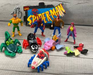 VINTAGE MC DONALDS MARVEL ACTION FIGURES