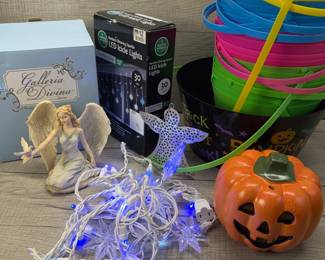 HOLIDAY DECOR HALLOWEEN EASTER CHRISTMAS LIGHTS