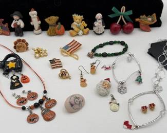 HOLIDAY JEWELRY HALLOWEEN CHRISTMAS 4TH