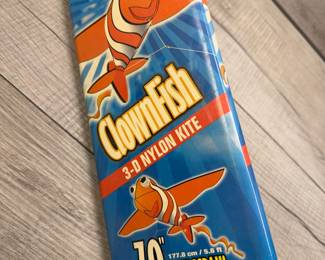 X KITES 70" WINGSPAN 3D CLOWNFISH NYLON KITE