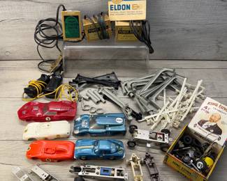 VINTAGE ELDON SLOT CAR COMPONENTS