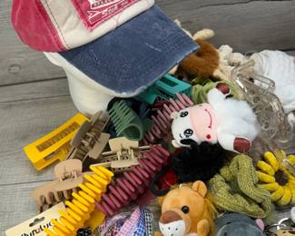 SOCKS HAIR CLIPS SCRUNCHIES BALLCAPS & MORE!