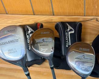 ACCU LENGTH YOUTH ADJUSTABLE GOLF CLUB SET