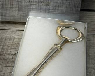 WALLACE SILVERSMITHS SILVER PLATE BOTTLE OPENER