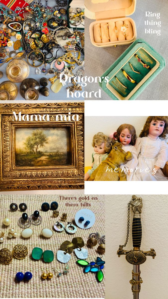 Antique German dolls, Jewelry 