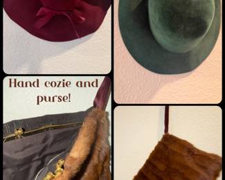 Fur and wool fashion hats