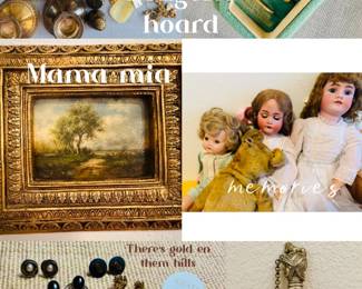 Antique German dolls, Jewelry 