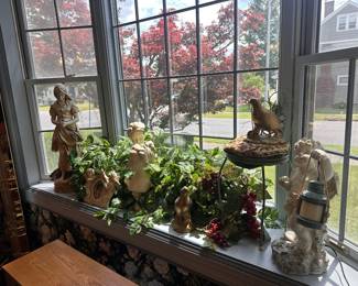 Faux Florals, Busts, Garden Decor