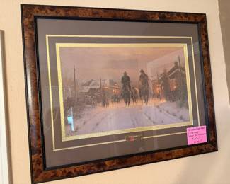 G Harvey framed art