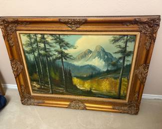 Framed large wall art