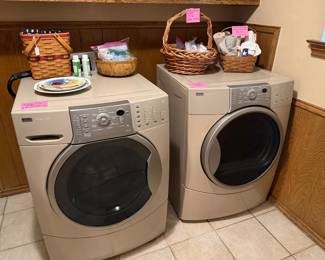 Kenmore Elite Front loading washer and dryer, work great!
