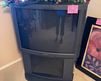 CRT TV Sony