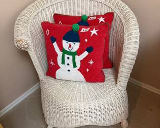 Wicker chair