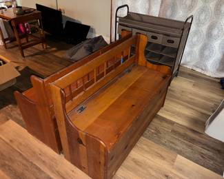 Furniture: storage benches