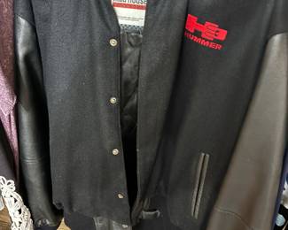 Men’s leather Hummer jacket