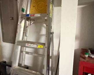 Several ladders