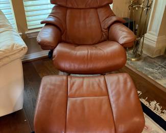 MCM Danish Modern Ekornes Stressless Lounge Chair