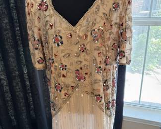 Vintage Beaded Evening gowns