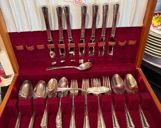Vintage Holmes and Edwards Silver Plated Flatware c. early 1900's