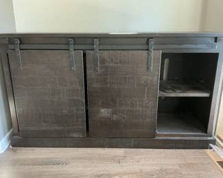 Black console 
