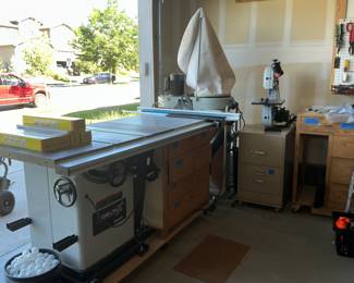 Delta Unisaw with Vacuum system