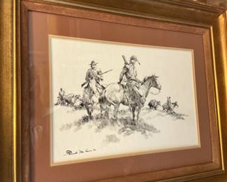 American wester art by G. Mc Caan