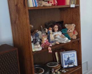 Books and collectibles, book shelf