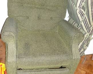 Another recliner needs cleaning