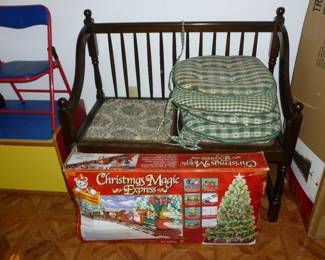 small bench, etc