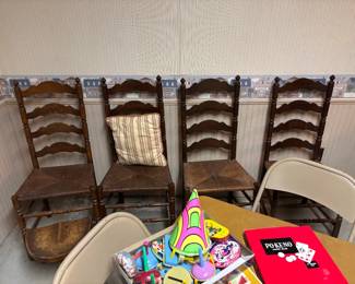 ladderback chairs