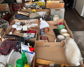 misc garage items