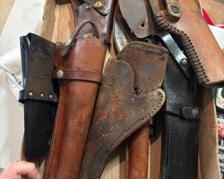 leather holsters vintage
