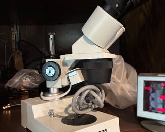 Brand new microscope