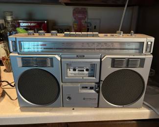 vintage boombox