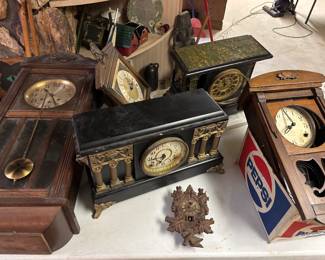 antique clocks (for restoration)