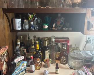 bottle collection barware